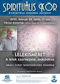 SPIRITULIS KR: Llekismeret - A llek szerkezete, mkdse - Takcs Zoltn teremtskutat eladsa